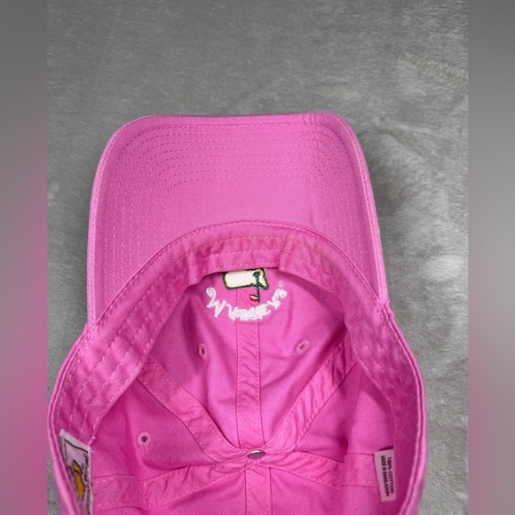 Masters 2017 Girl’s Pink Logo Golf Adjustable Strap Golf Baseball Cap Hat OS - Picture 8 of 12